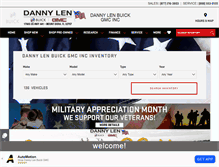 Tablet Screenshot of dannylen.com